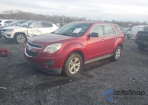 2010 Chevrolet Equinox Ls z USA, uszkodzony, nr VIN 2CNALBEW6A6350340